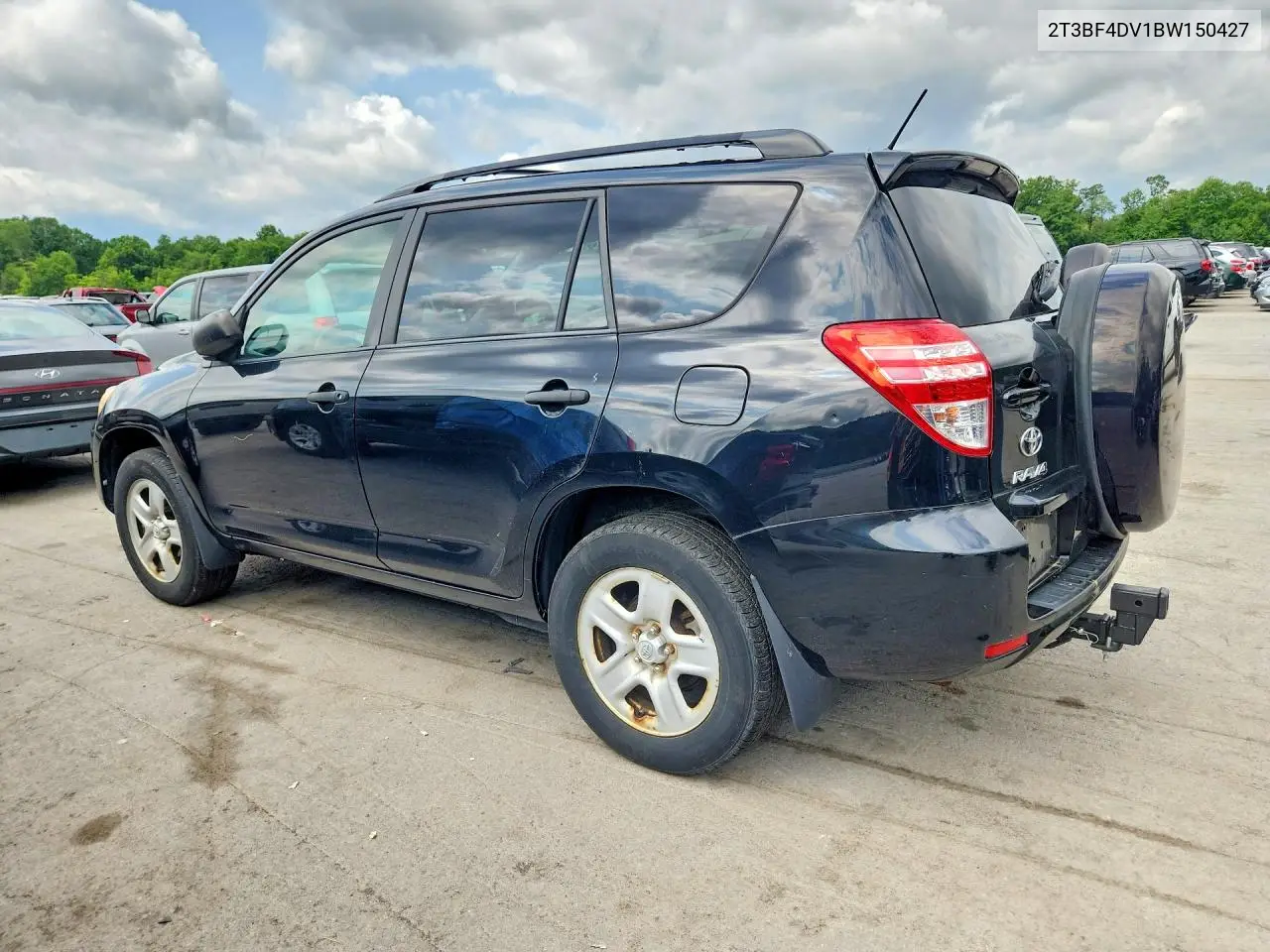 2011 Toyota Rav4 Base VIN: 2T3BF4DV1BW150427 Lot: 61858996