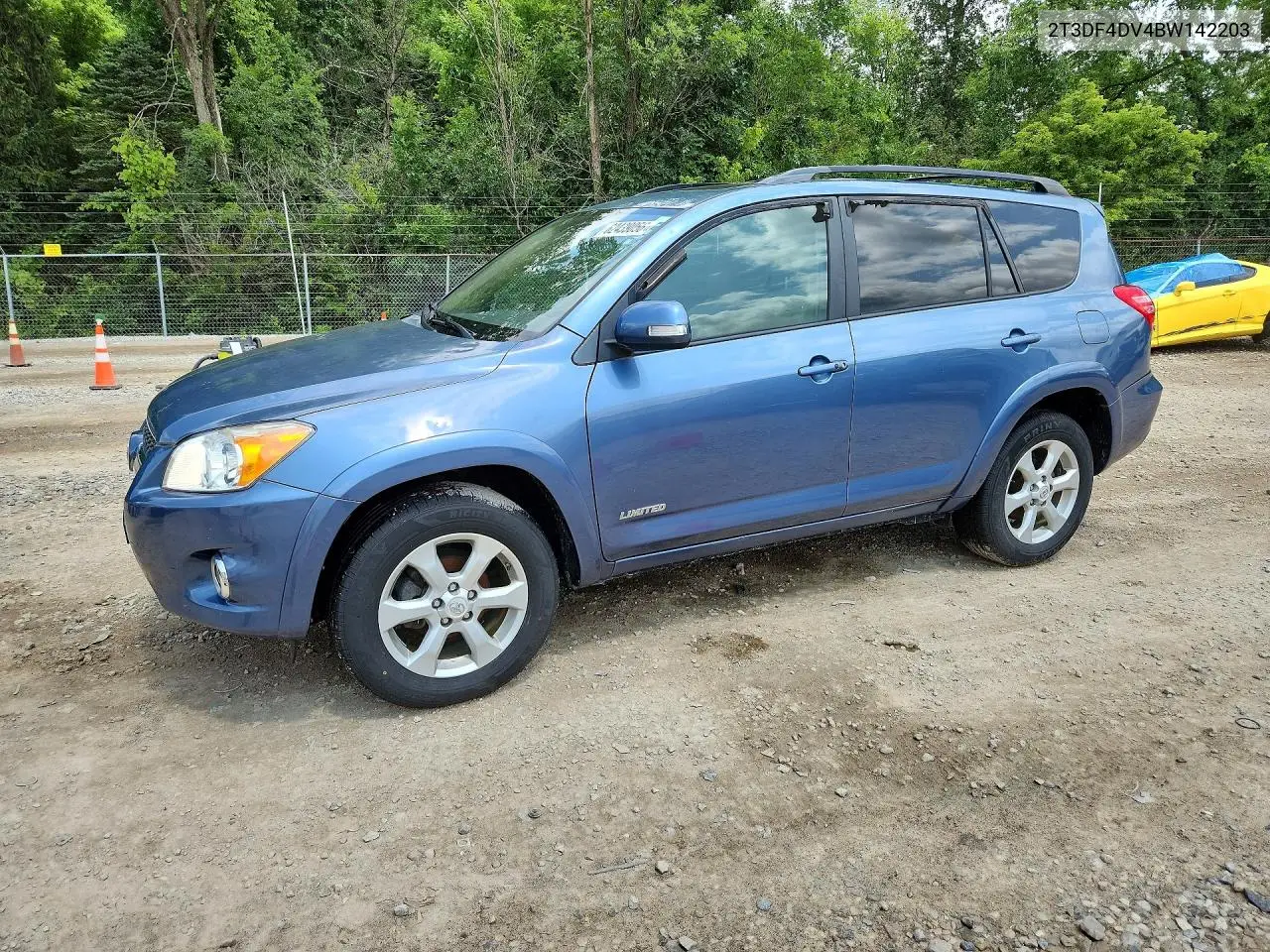 2011 Toyota Rav4 Limited VIN: 2T3DF4DV4BW142203 Lot: 62439056
