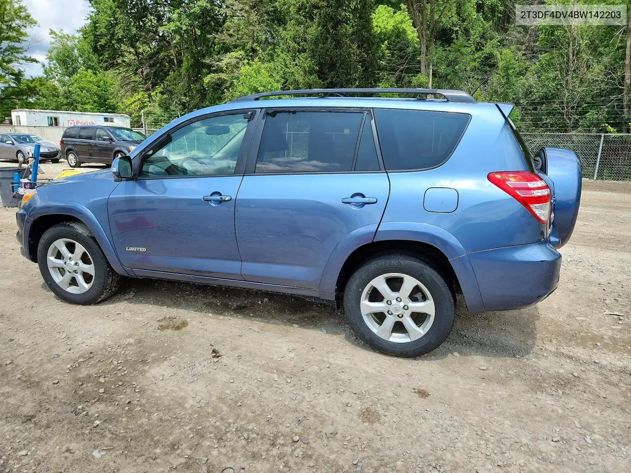 2011 Toyota Rav4 Limited VIN: 2T3DF4DV4BW142203 Lot: 62439056