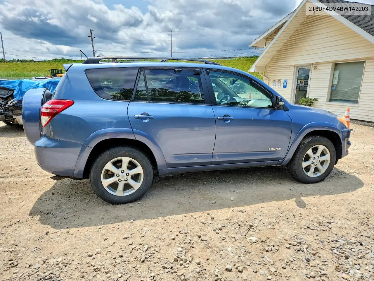 2011 Toyota Rav4 Limited VIN: 2T3DF4DV4BW142203 Lot: 62439056