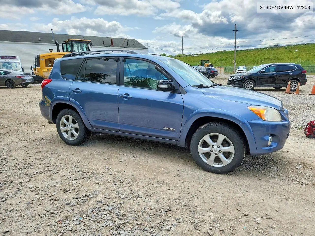 2011 Toyota Rav4 Limited VIN: 2T3DF4DV4BW142203 Lot: 62439056