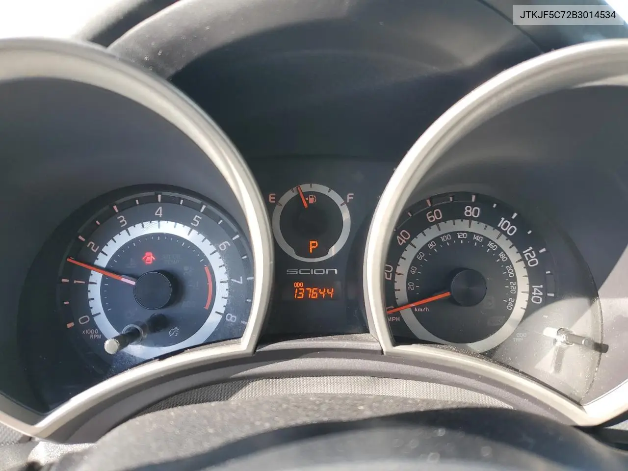 JTKJF5C72B3014534 2011 Toyota Scion Tc