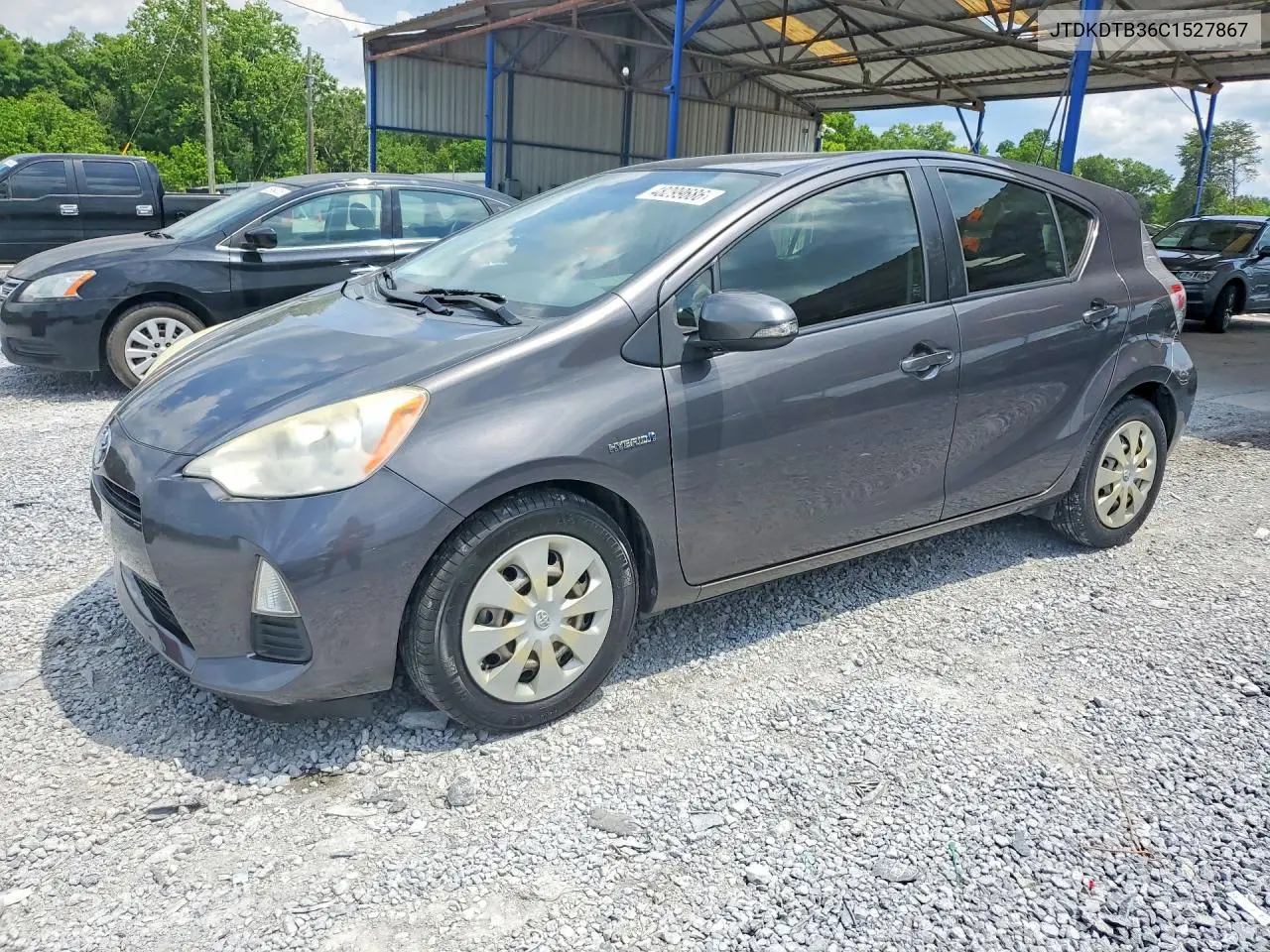 2012 Toyota Prius C Two VIN: JTDKDTB36C1527867 Lot: 48299686