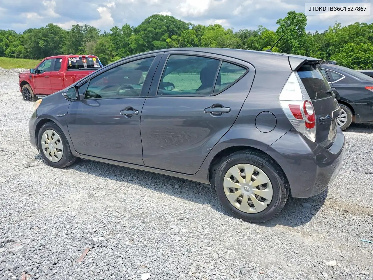 2012 Toyota Prius C Two VIN: JTDKDTB36C1527867 Lot: 48299686
