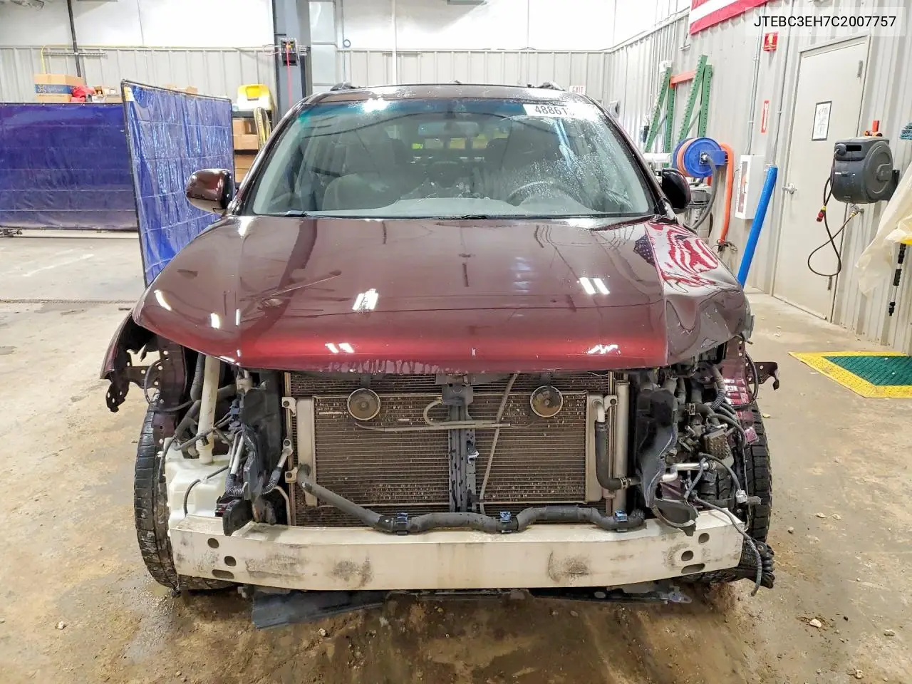 2012 Toyota Highlander Hybrid Base VIN: JTEBC3EH7C2007757 Lot: 48861396