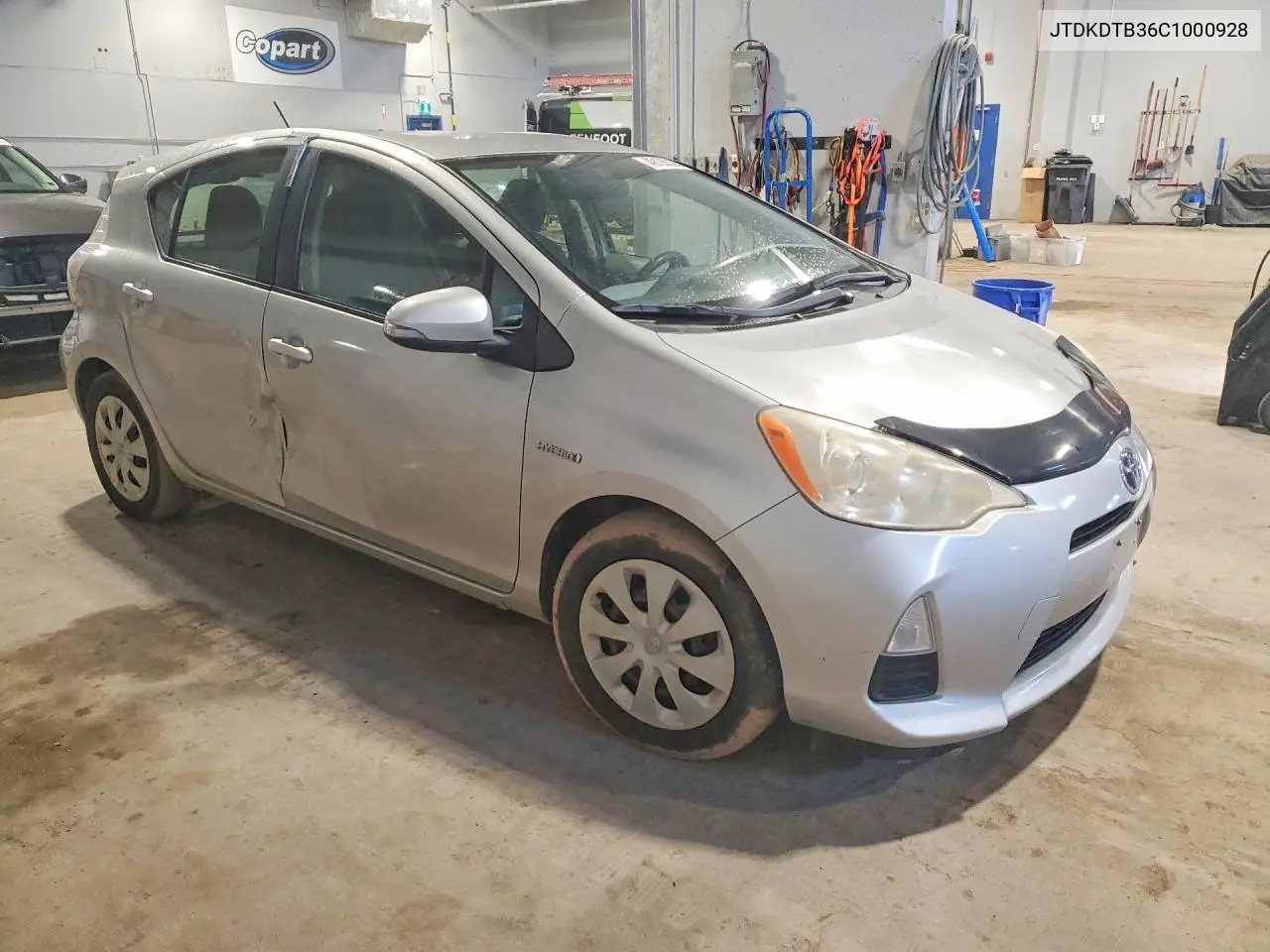 2012 Toyota Prius C One VIN: JTDKDTB36C1000928 Lot: 49106026