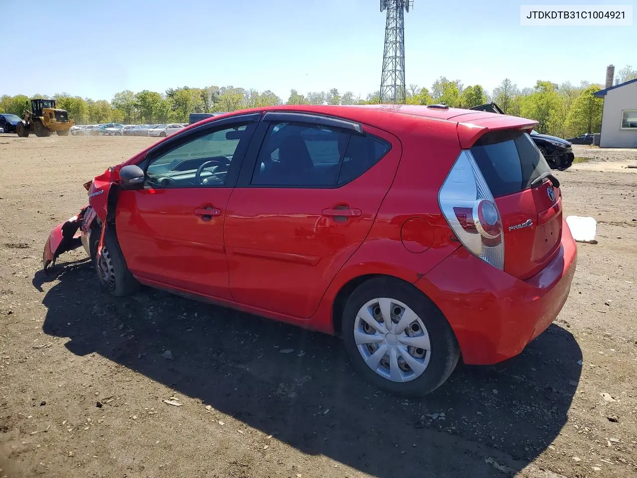 2012 Toyota Prius C Three VIN: JTDKDTB31C1004921 Lot: 51154316