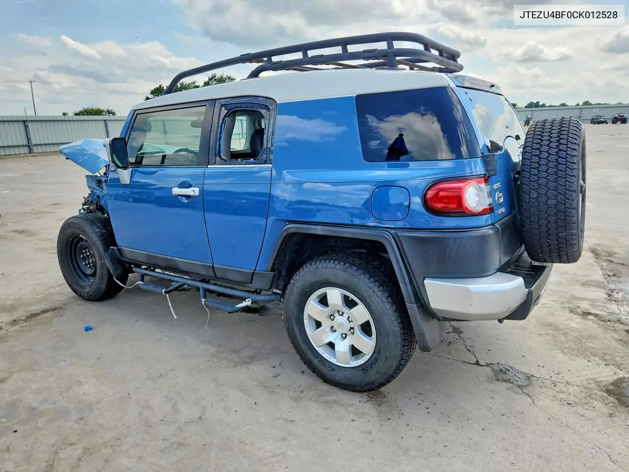 2012 Toyota Fj Cruiser Base VIN: JTEZU4BF0CK012528 Lot: 54763826