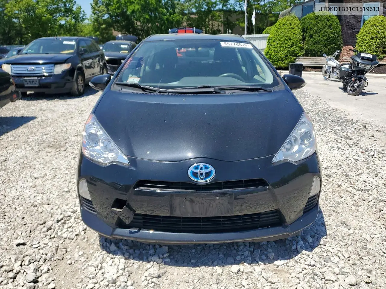 2012 Toyota Prius C Two VIN: JTDKDTB31C1519613 Lot: 55778516