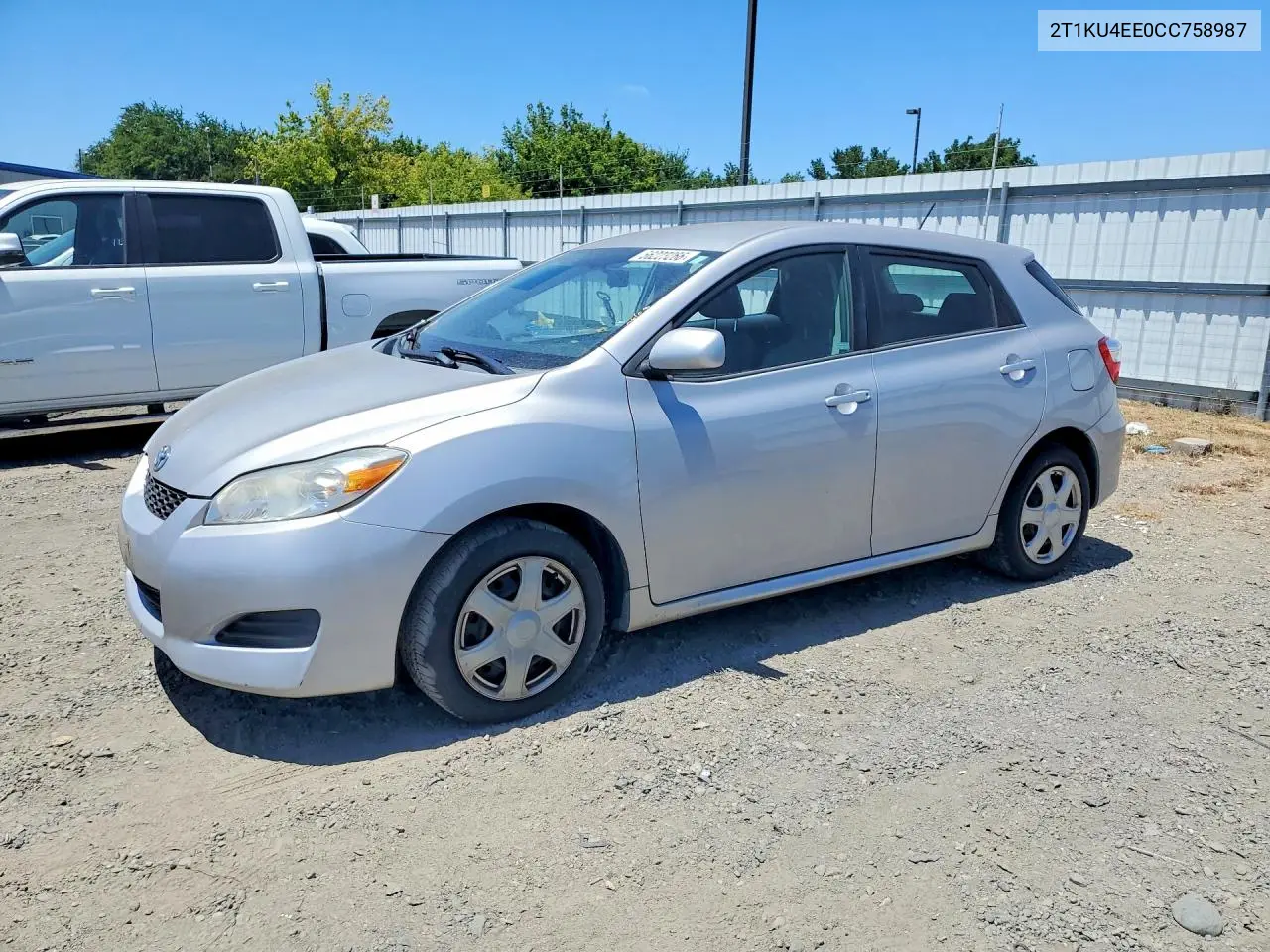 2012 Toyota Matrix L VIN: 2T1KU4EE0CC758987 Lot: 56223266