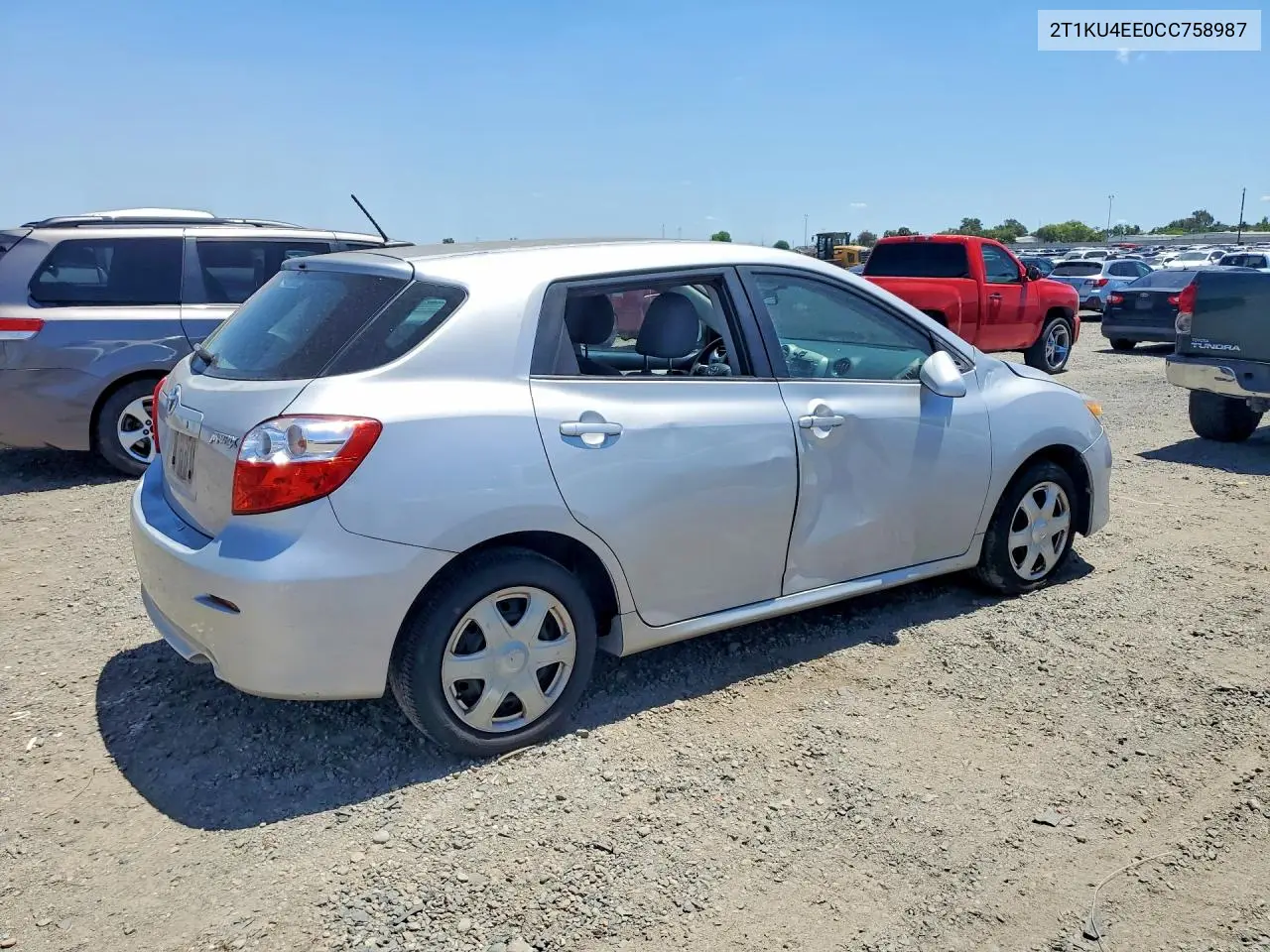 2012 Toyota Matrix L VIN: 2T1KU4EE0CC758987 Lot: 56223266