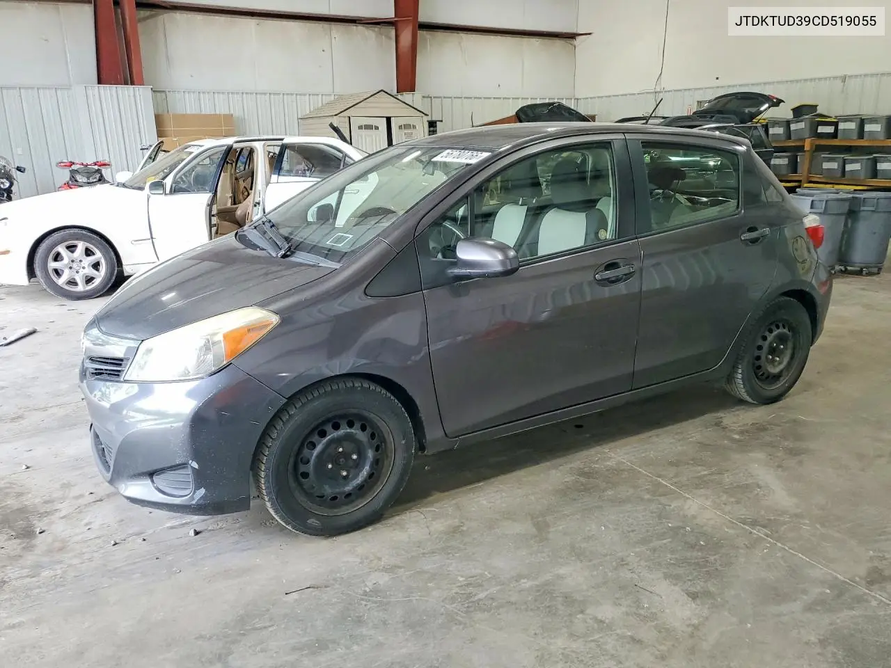 2012 Toyota Yaris 5-Door L VIN: JTDKTUD39CD519055 Lot: 56780766