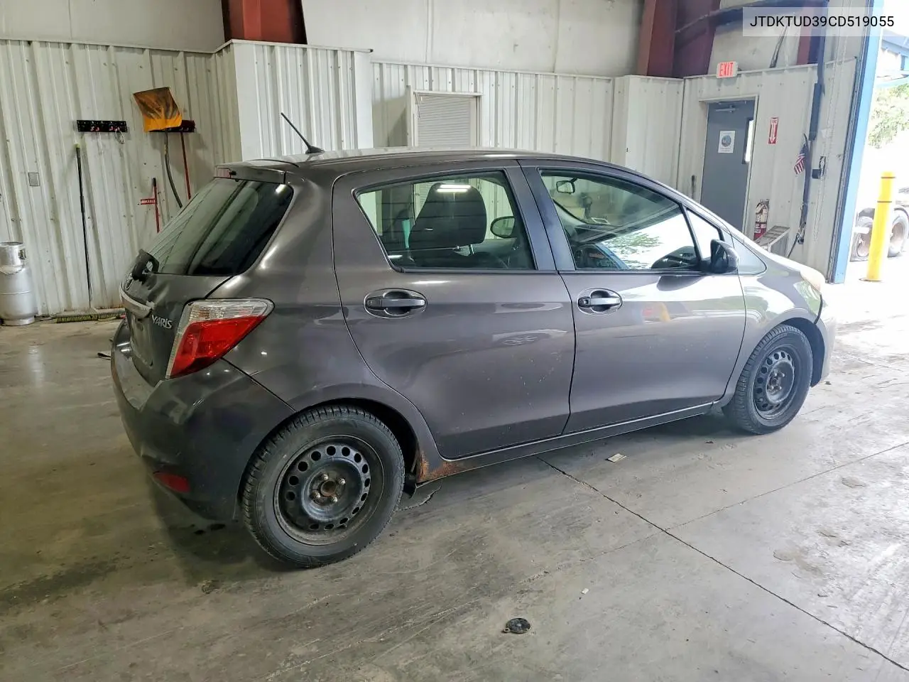 2012 Toyota Yaris 5-Door L VIN: JTDKTUD39CD519055 Lot: 56780766