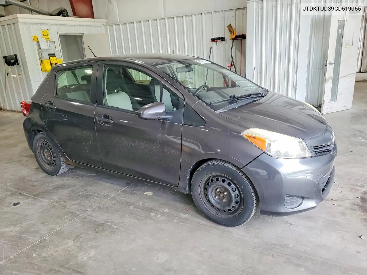 2012 Toyota Yaris 5-Door L VIN: JTDKTUD39CD519055 Lot: 56780766