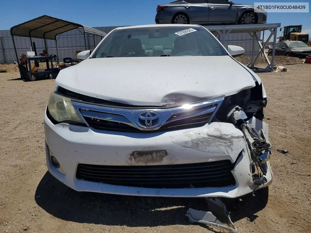 2012 Toyota Camry Hybrid Xle VIN: 4T1BD1FK0CU048439 Lot: 57056326