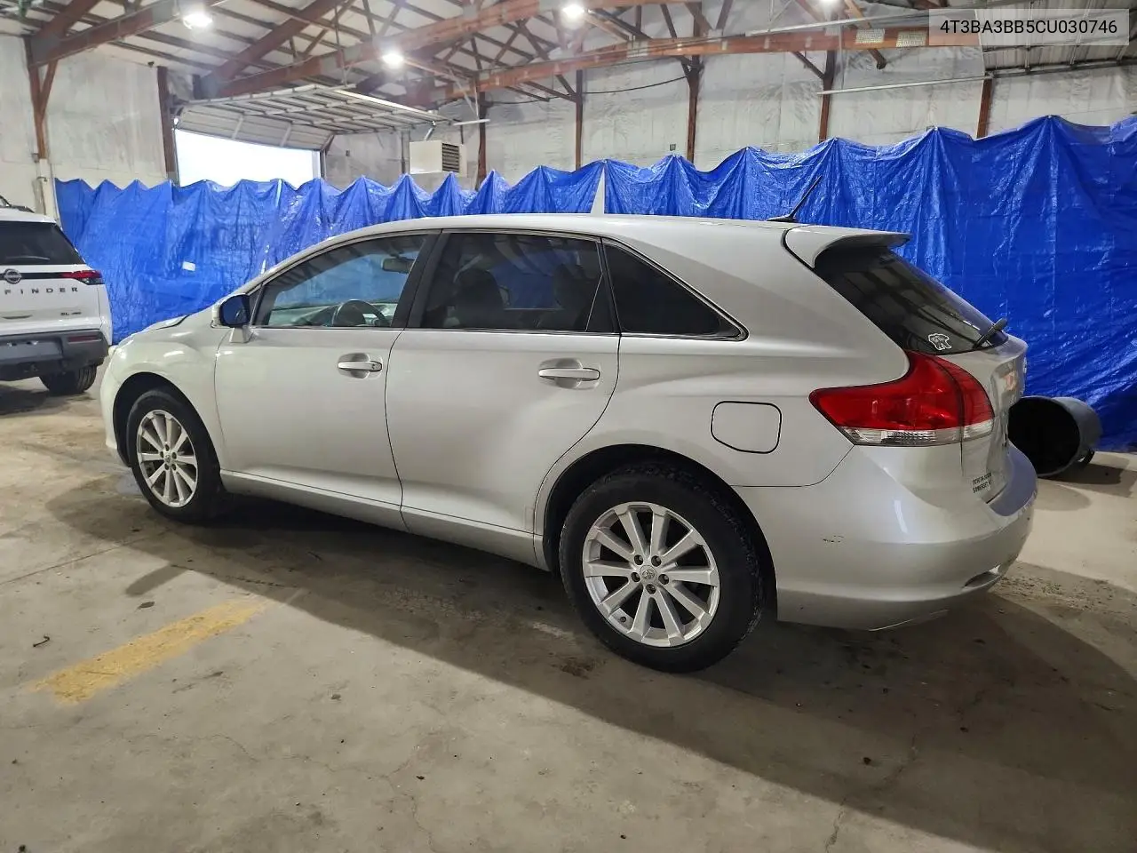 2012 Toyota Venza Le VIN: 4T3BA3BB5CU030746 Lot: 57657556
