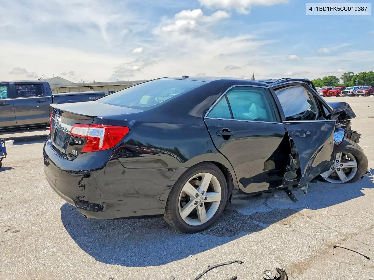 2012 Toyota Camry Hybrid Xle VIN: 4T1BD1FK5CU019387 Lot: 58077926