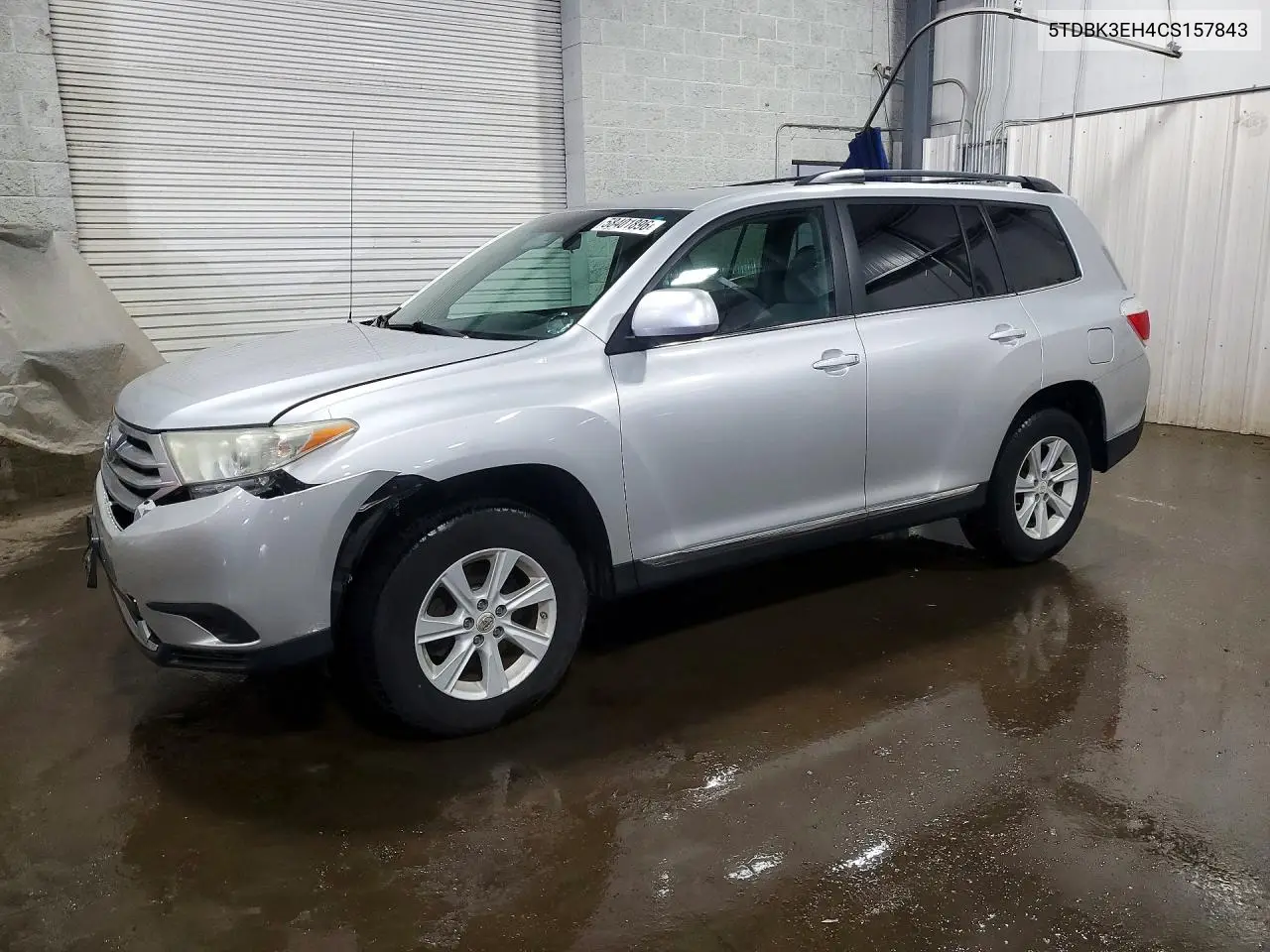 2012 Toyota Highlander Base VIN: 5TDBK3EH4CS157843 Lot: 58401896