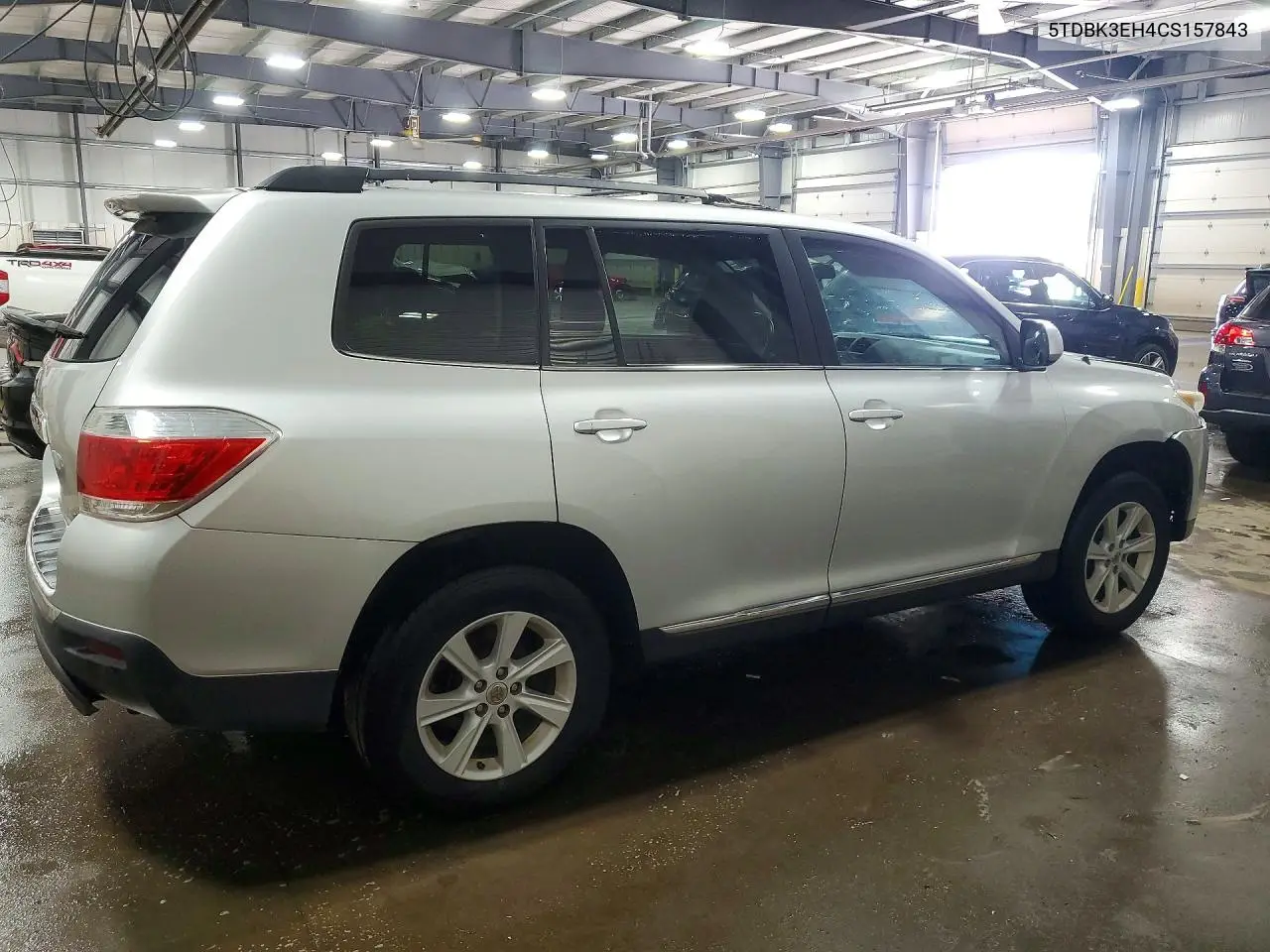 2012 Toyota Highlander Base VIN: 5TDBK3EH4CS157843 Lot: 58401896
