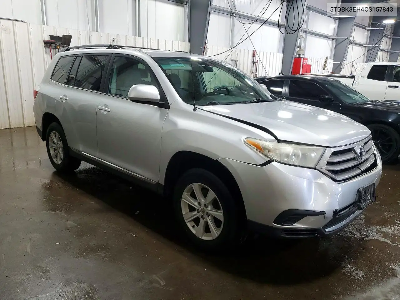 2012 Toyota Highlander Base VIN: 5TDBK3EH4CS157843 Lot: 58401896
