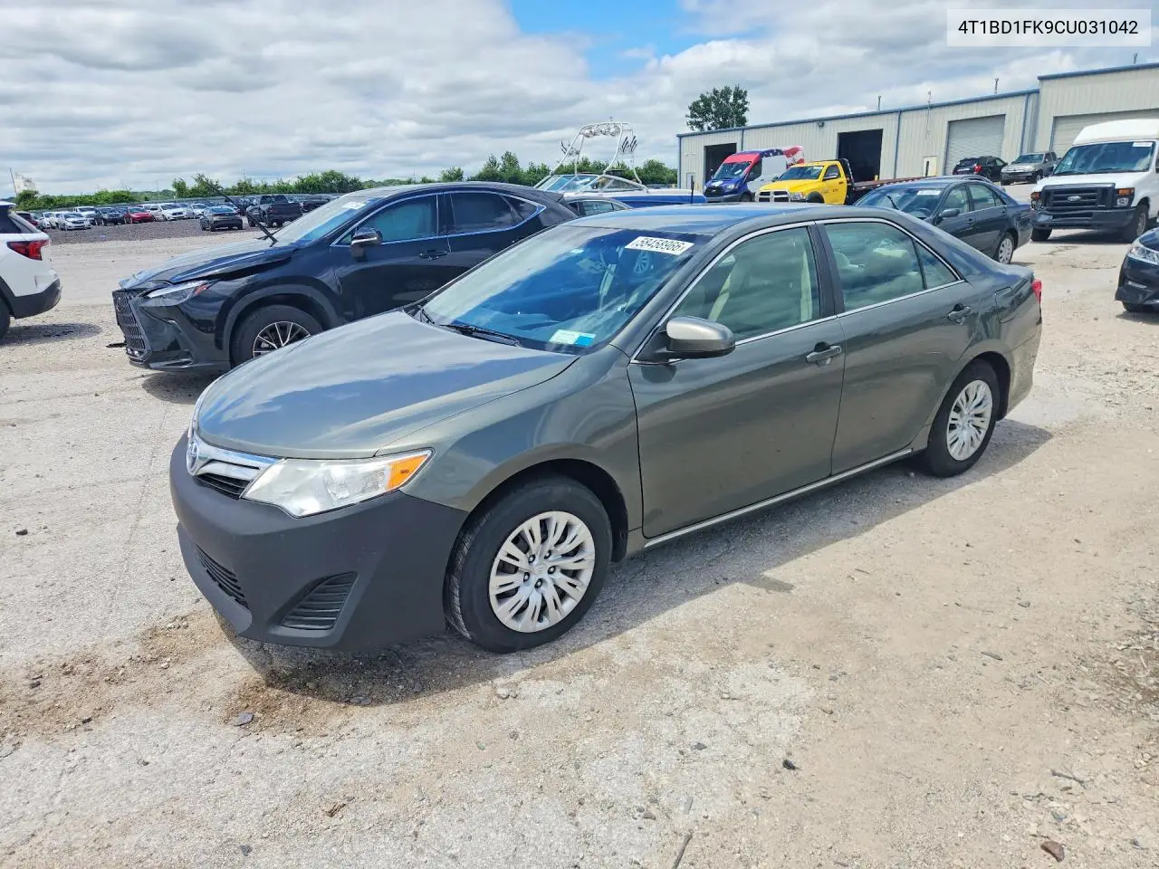 2012 Toyota Camry Hybrid Le VIN: 4T1BD1FK9CU031042 Lot: 58458966