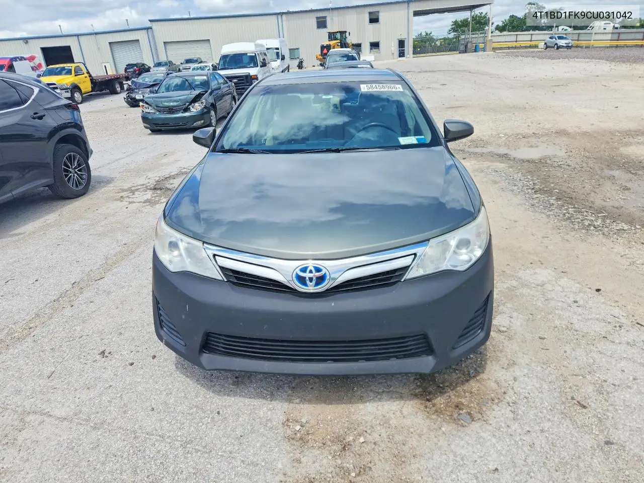 2012 Toyota Camry Hybrid Le VIN: 4T1BD1FK9CU031042 Lot: 58458966