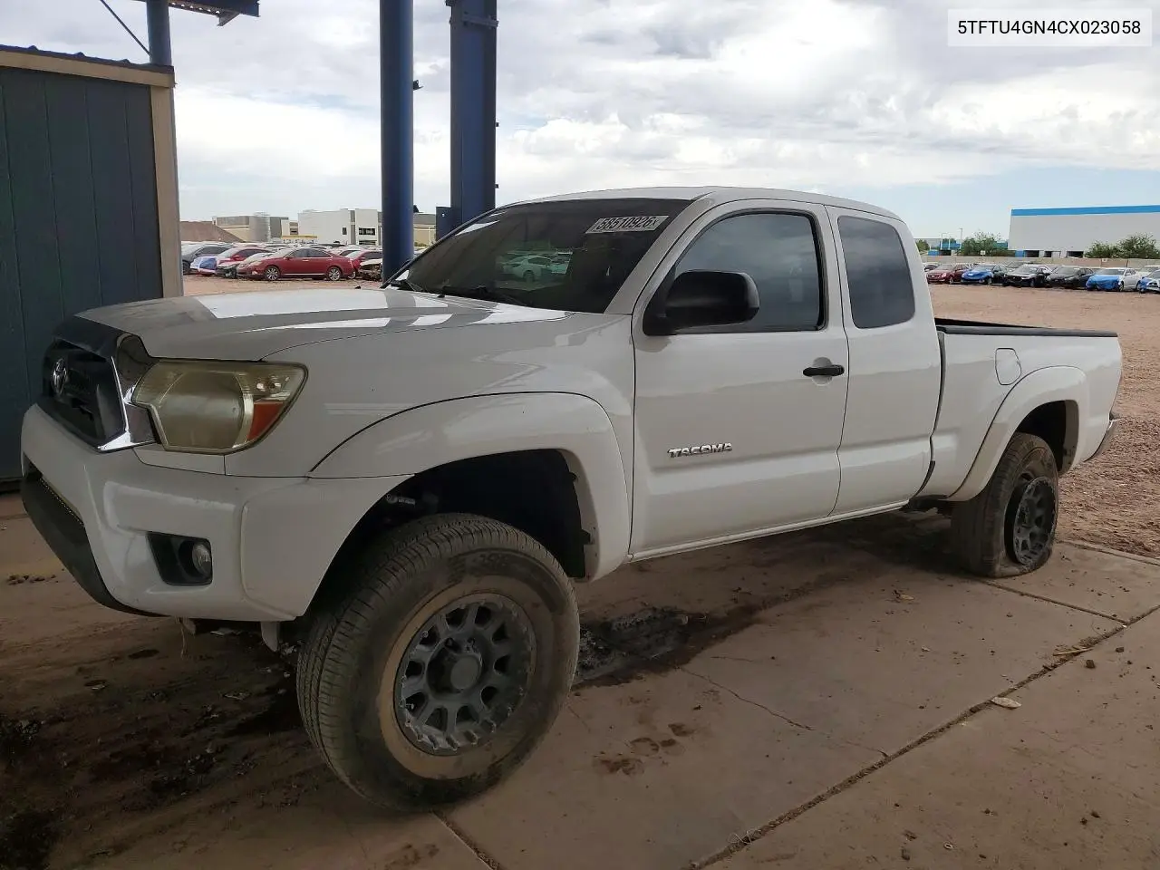 2012 Toyota Tacoma Prerunner Access Cab VIN: 5TFTU4GN4CX023058 Lot: 58510926