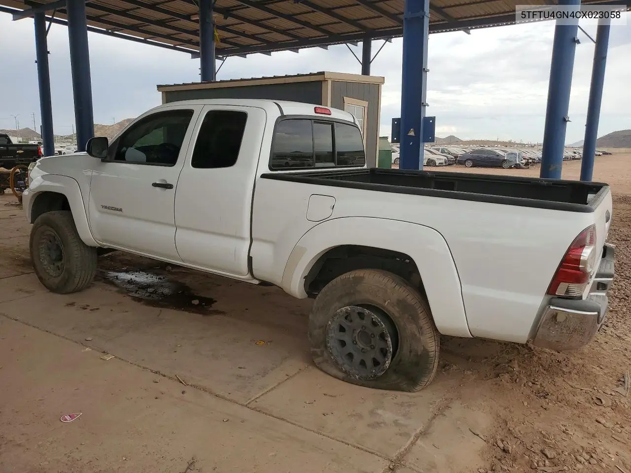 2012 Toyota Tacoma Prerunner Access Cab VIN: 5TFTU4GN4CX023058 Lot: 58510926