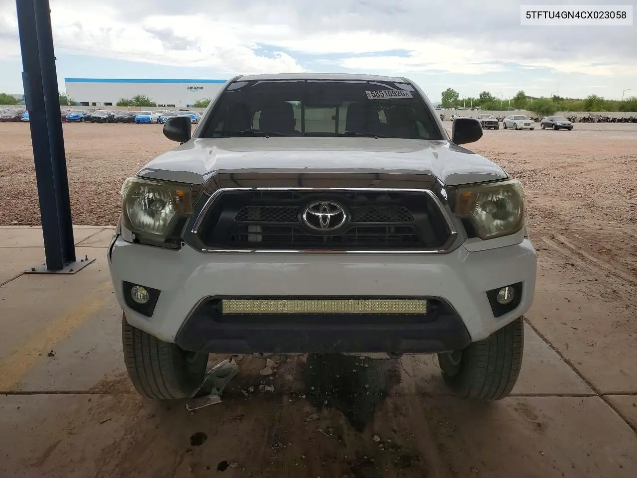 2012 Toyota Tacoma Prerunner Access Cab VIN: 5TFTU4GN4CX023058 Lot: 58510926
