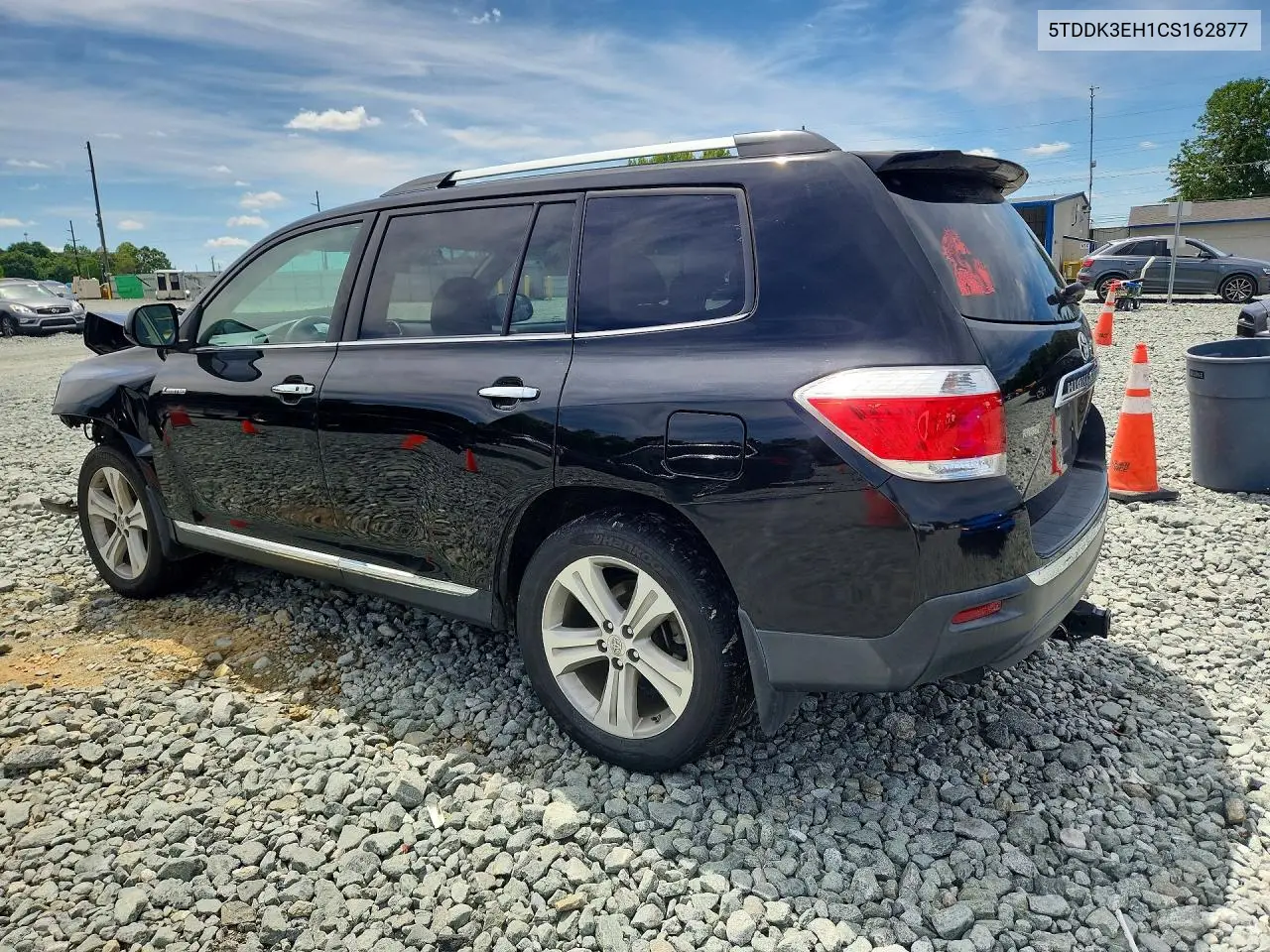 2012 Toyota Highlander Limited VIN: 5TDDK3EH1CS162877 Lot: 58537776