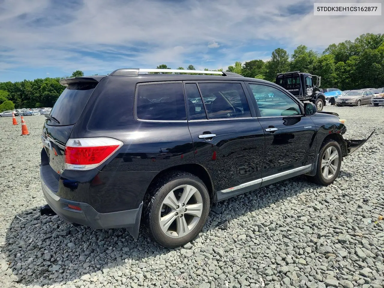 2012 Toyota Highlander Limited VIN: 5TDDK3EH1CS162877 Lot: 58537776