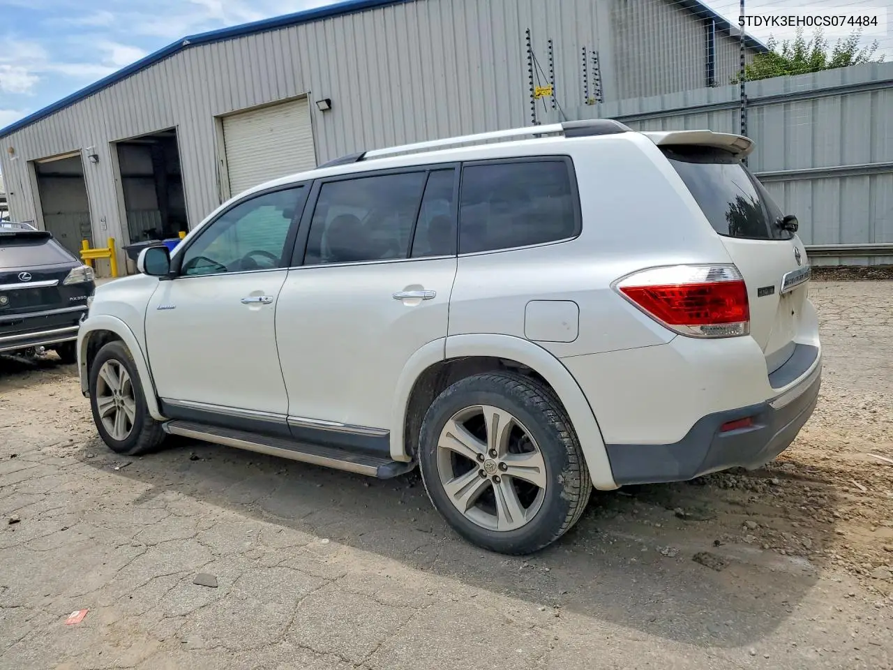 2012 Toyota Highlander Limited VIN: 5TDYK3EH0CS074484 Lot: 58580286