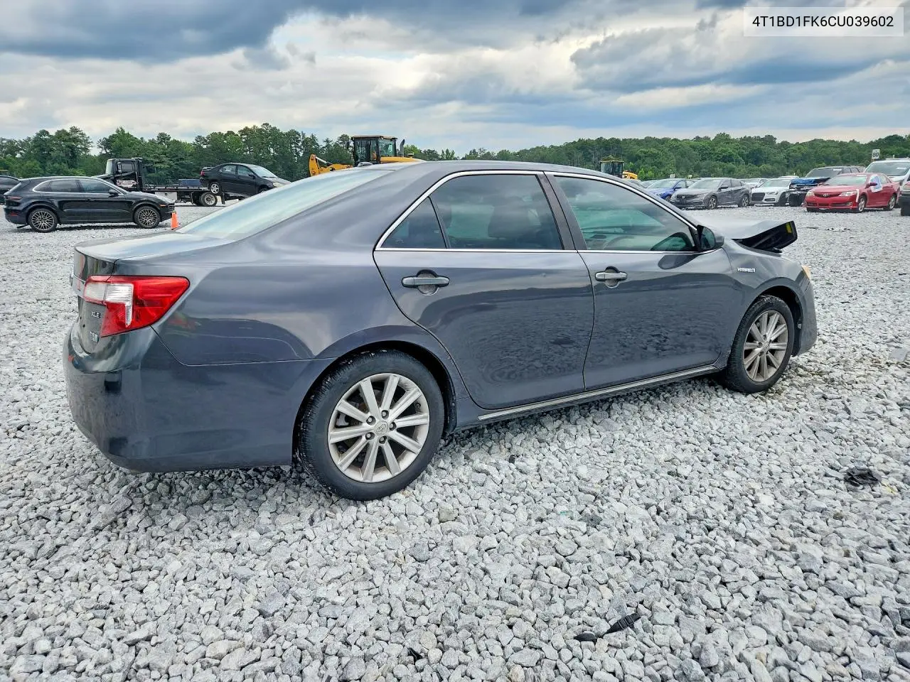 2012 Toyota Camry Hybrid Xle VIN: 4T1BD1FK6CU039602 Lot: 58614726