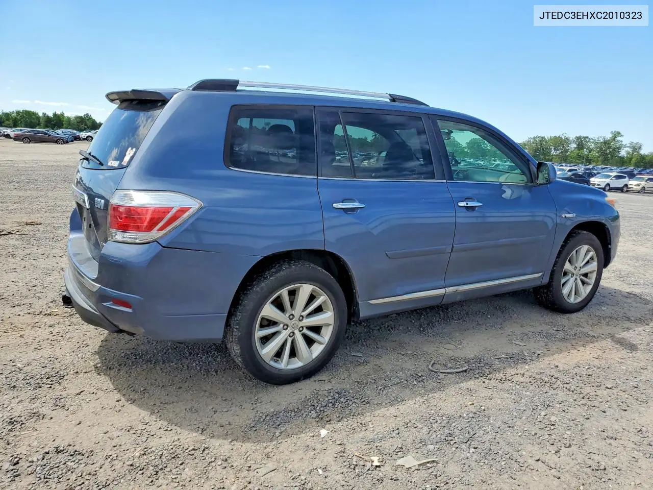 2012 Toyota Highlander Hybrid Limited VIN: JTEDC3EHXC2010323 Lot: 58823026