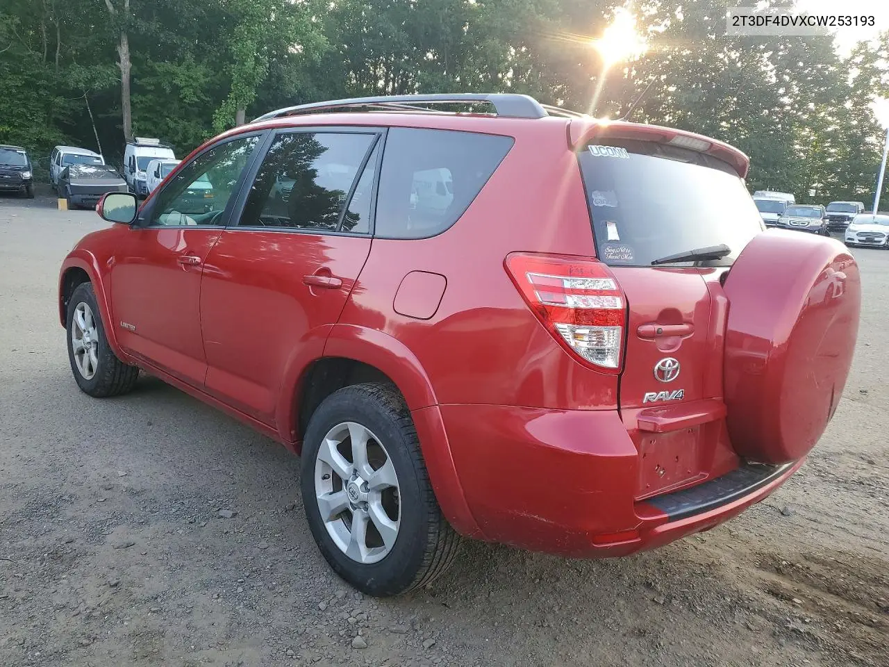 2012 Toyota Rav4 Limited VIN: 2T3DF4DVXCW253193 Lot: 58928756