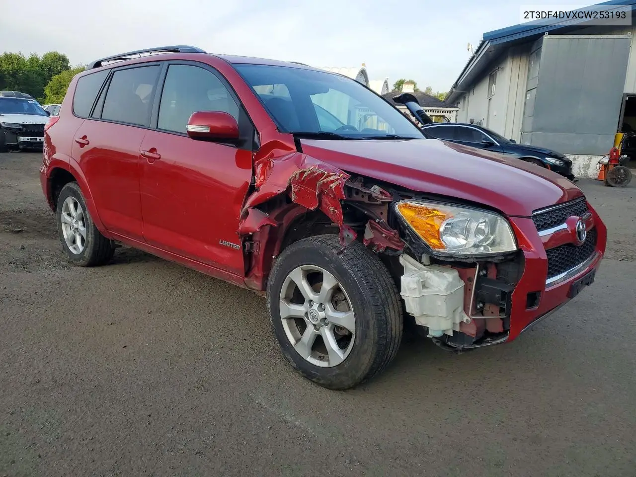 2012 Toyota Rav4 Limited VIN: 2T3DF4DVXCW253193 Lot: 58928756