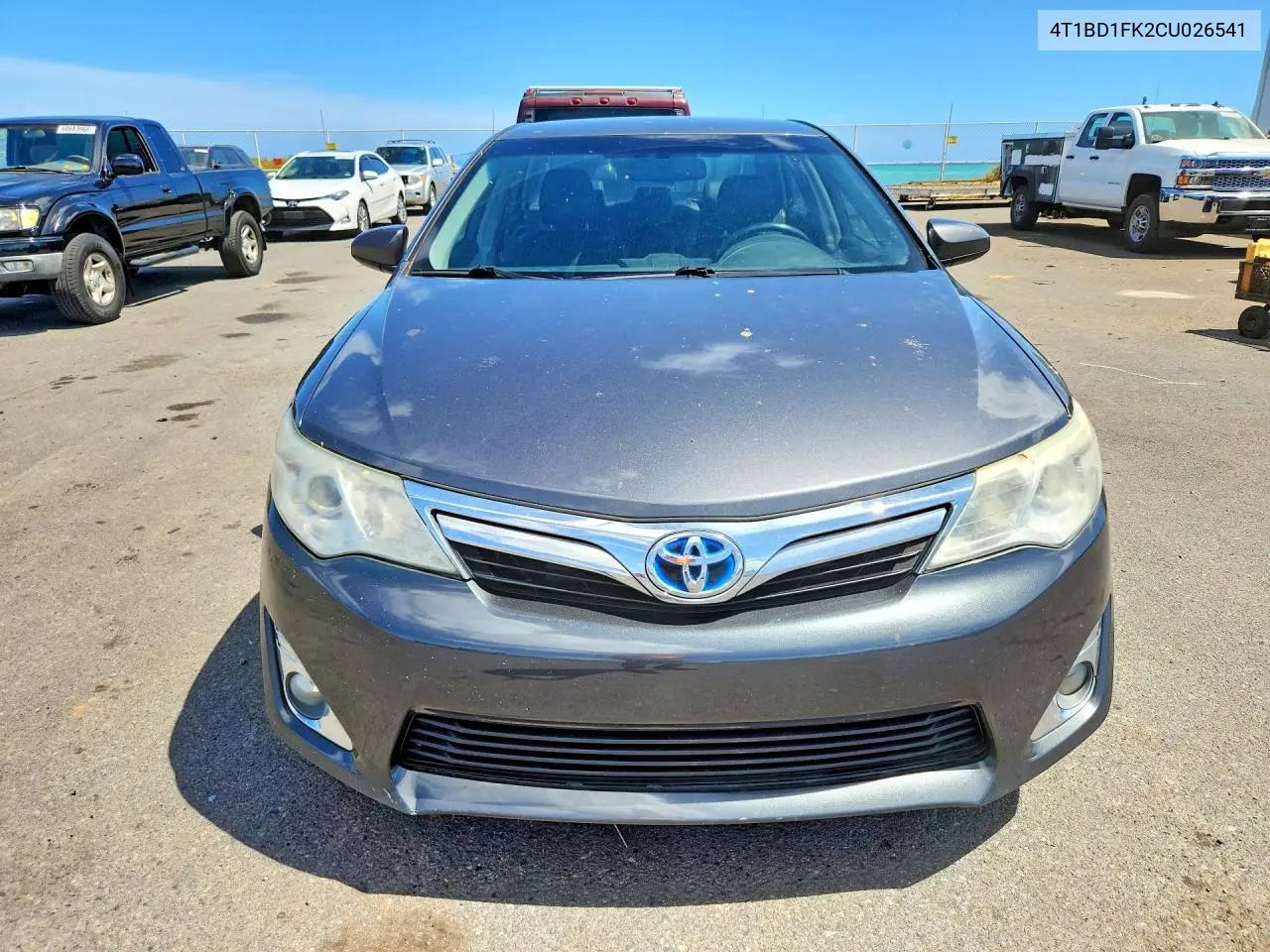2012 Toyota Camry Hybrid Xle VIN: 4T1BD1FK2CU026541 Lot: 59917386