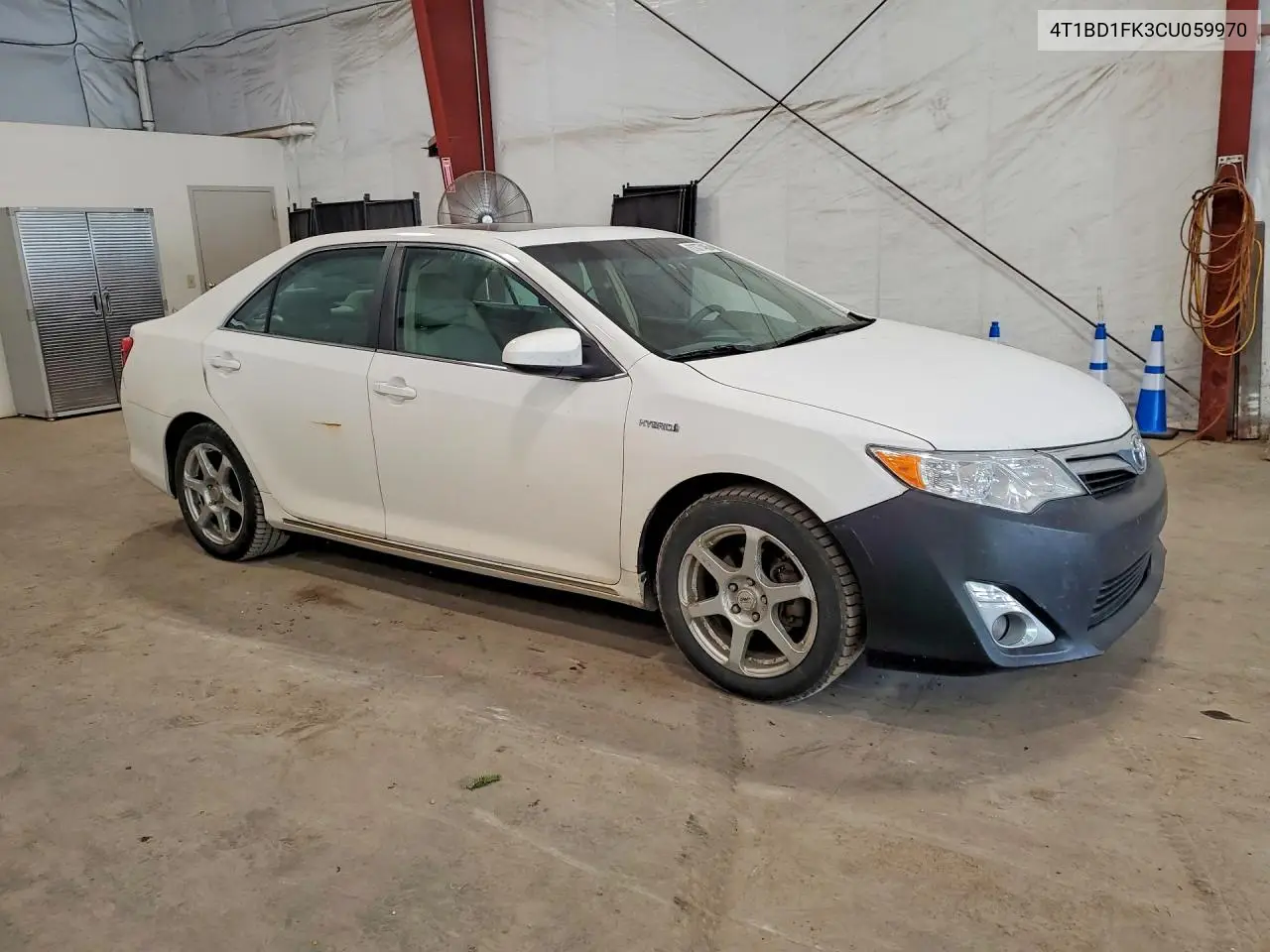 2012 Toyota Camry Hybrid Xle VIN: 4T1BD1FK3CU059970 Lot: 61077406
