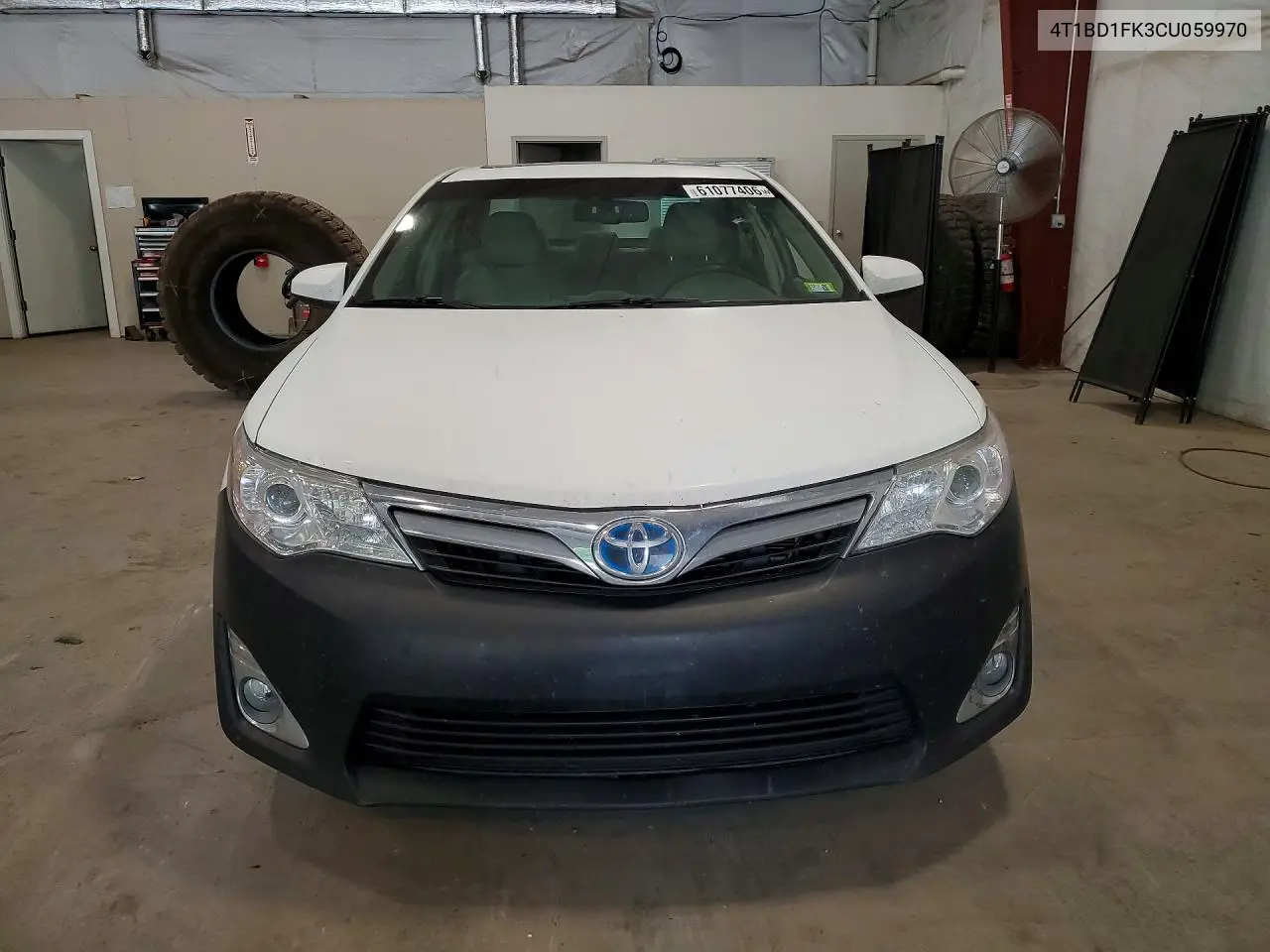 2012 Toyota Camry Hybrid Xle VIN: 4T1BD1FK3CU059970 Lot: 61077406