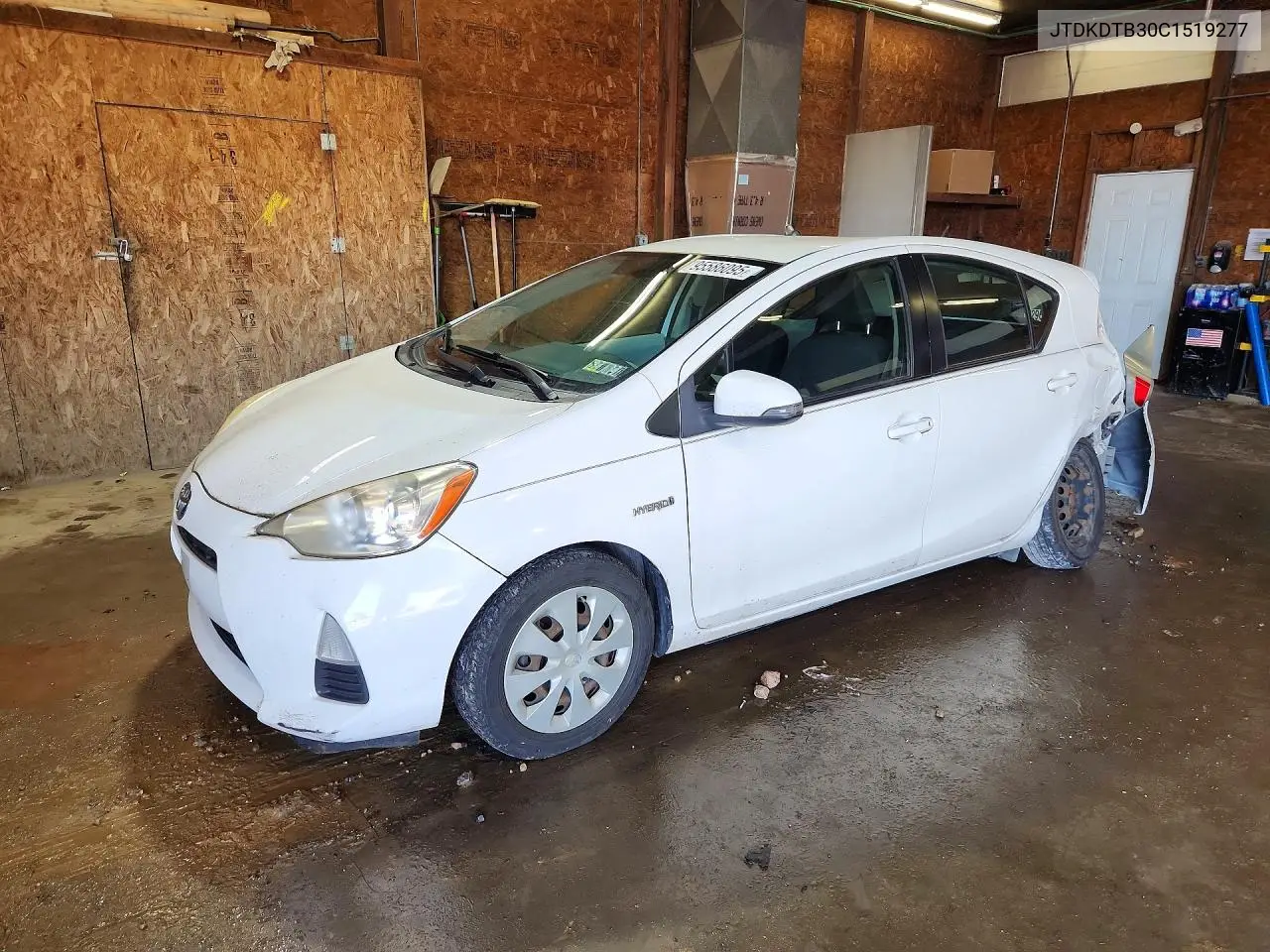 2012 Toyota Prius C Two VIN: JTDKDTB30C1519277 Lot: 95586095