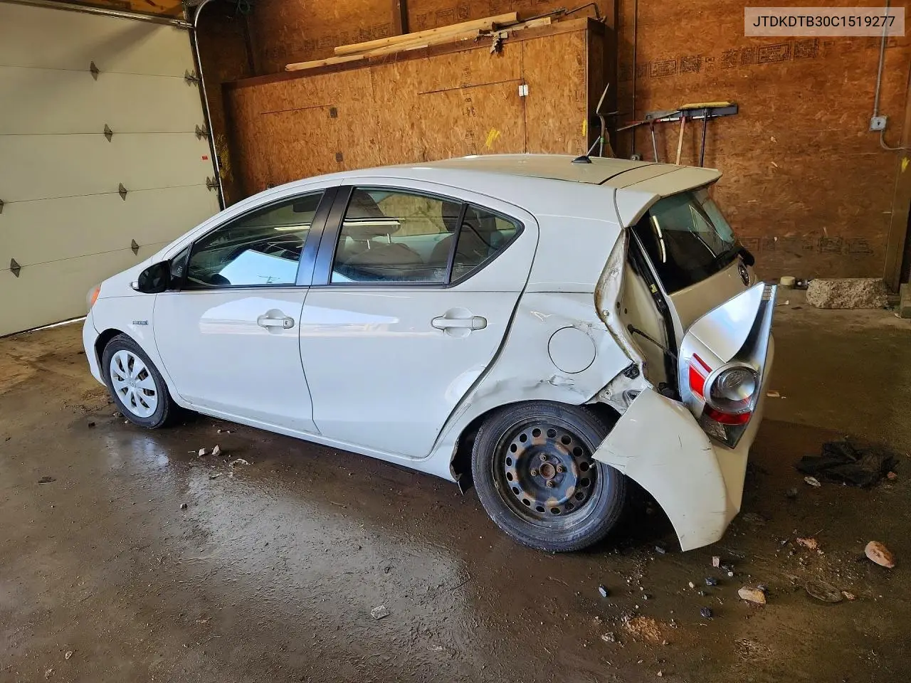 2012 Toyota Prius C Two VIN: JTDKDTB30C1519277 Lot: 95586095