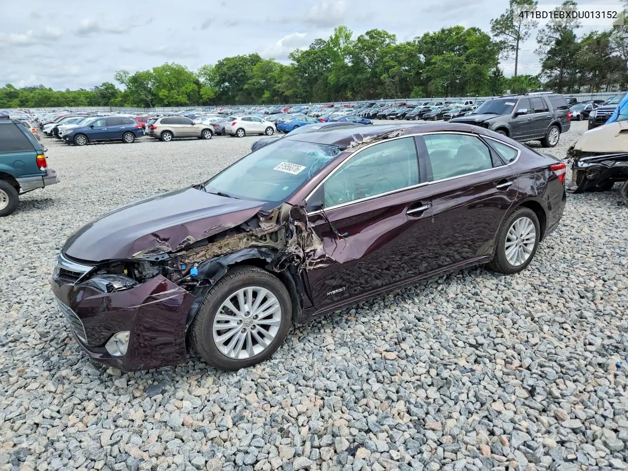 2013 Toyota Avalon Hybrid Xle Touring
