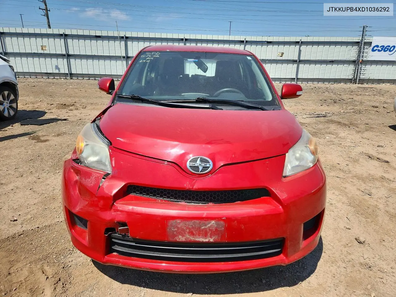 2013 Scion Xd Base VIN: JTKKUPB4XD1036292 Lot: 54850586
