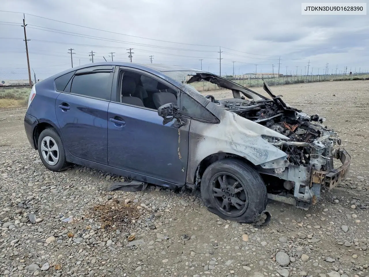 2013 Toyota Prius VIN: JTDKN3DU9D1628390 Lot: 56308746