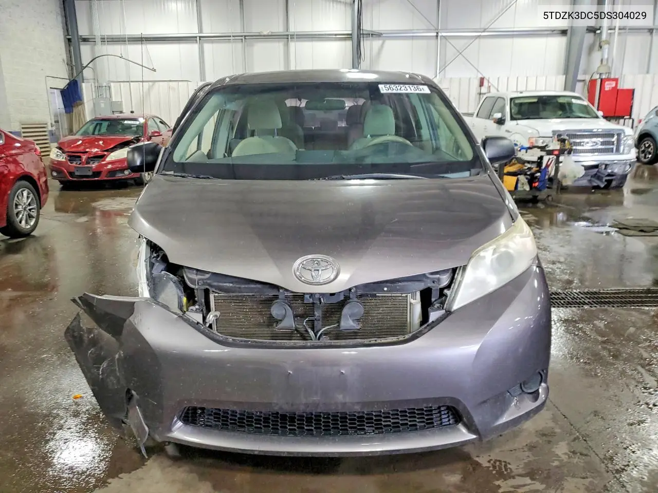 2013 Toyota Sienna L 7-Passenger VIN: 5TDZK3DC5DS304029 Lot: 56323136