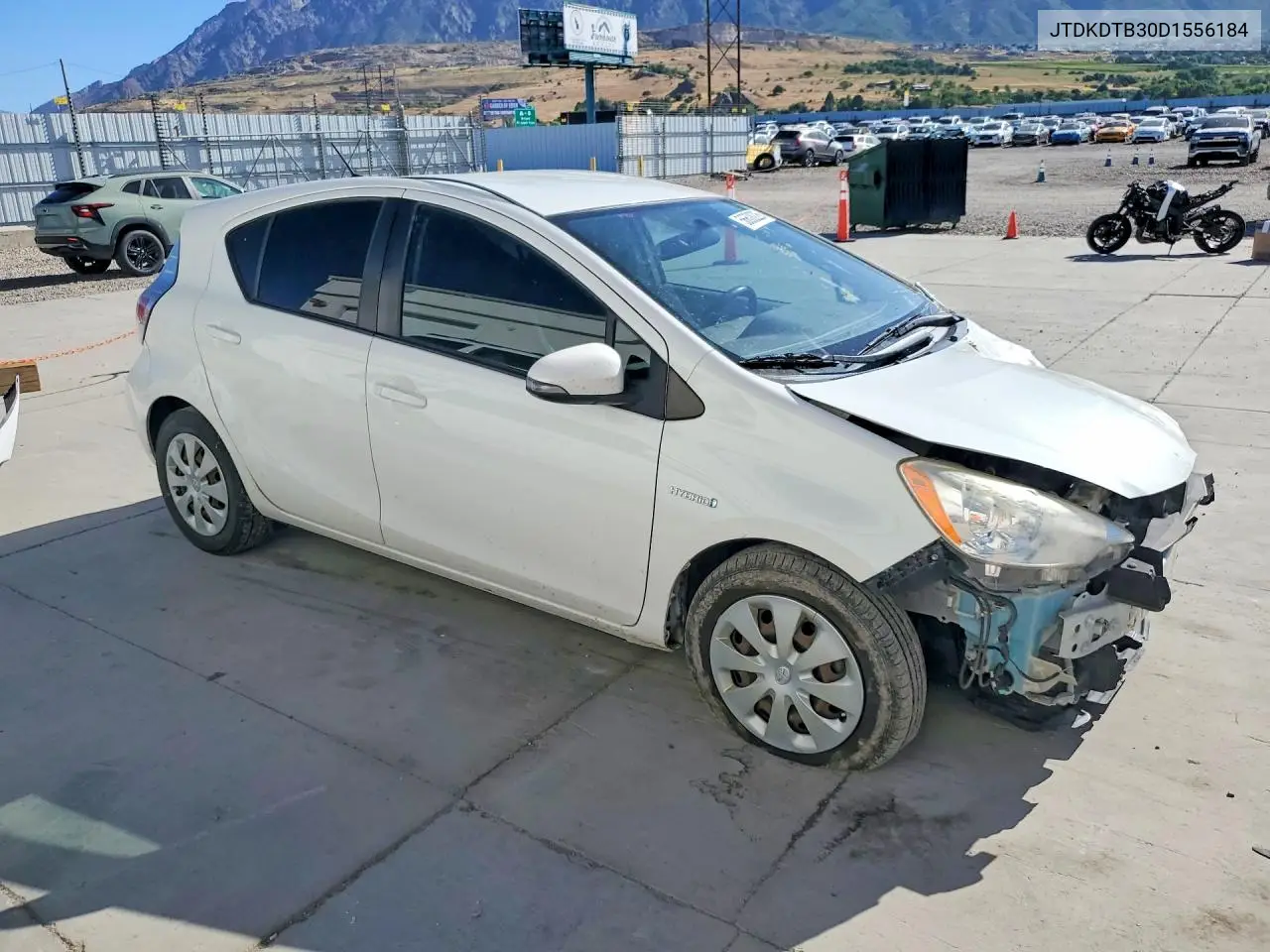 2013 Toyota Prius C Two VIN: JTDKDTB30D1556184 Lot: 56608226
