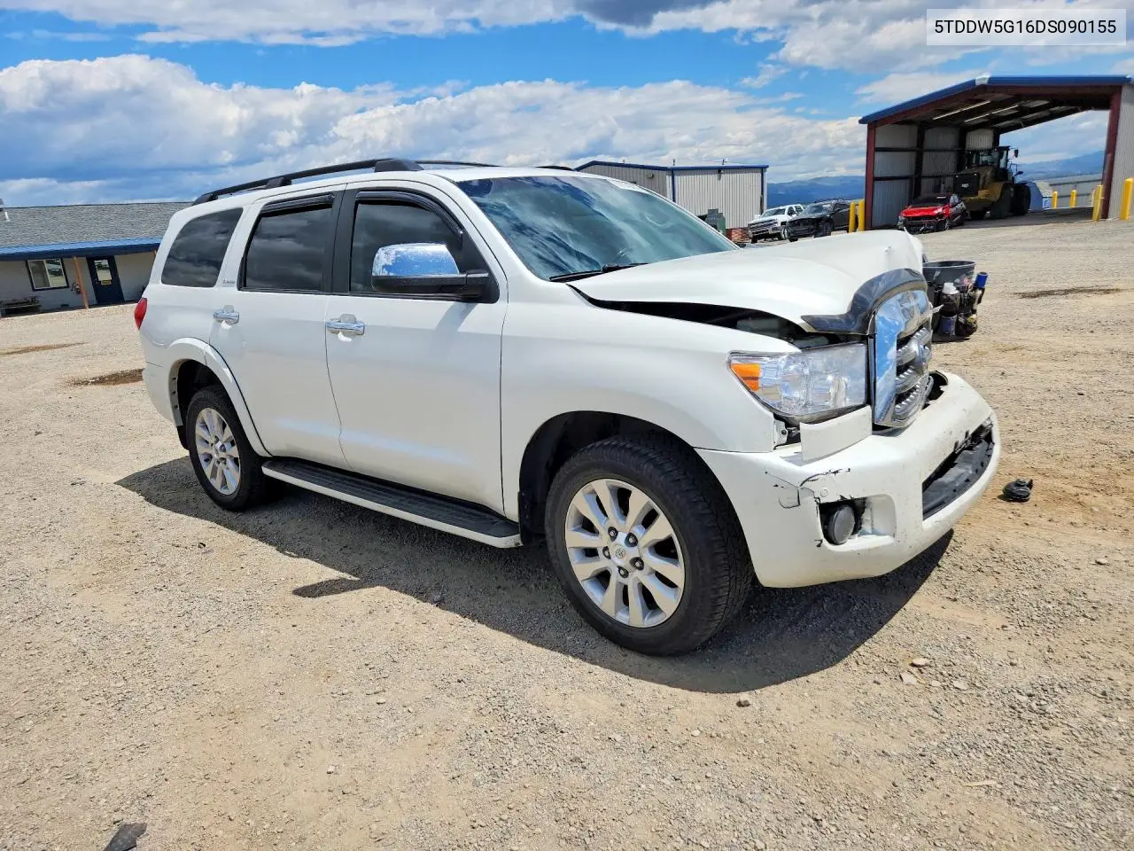 2013 Toyota Sequoia Platinum VIN: 5TDDW5G16DS090155 Lot: 57579436