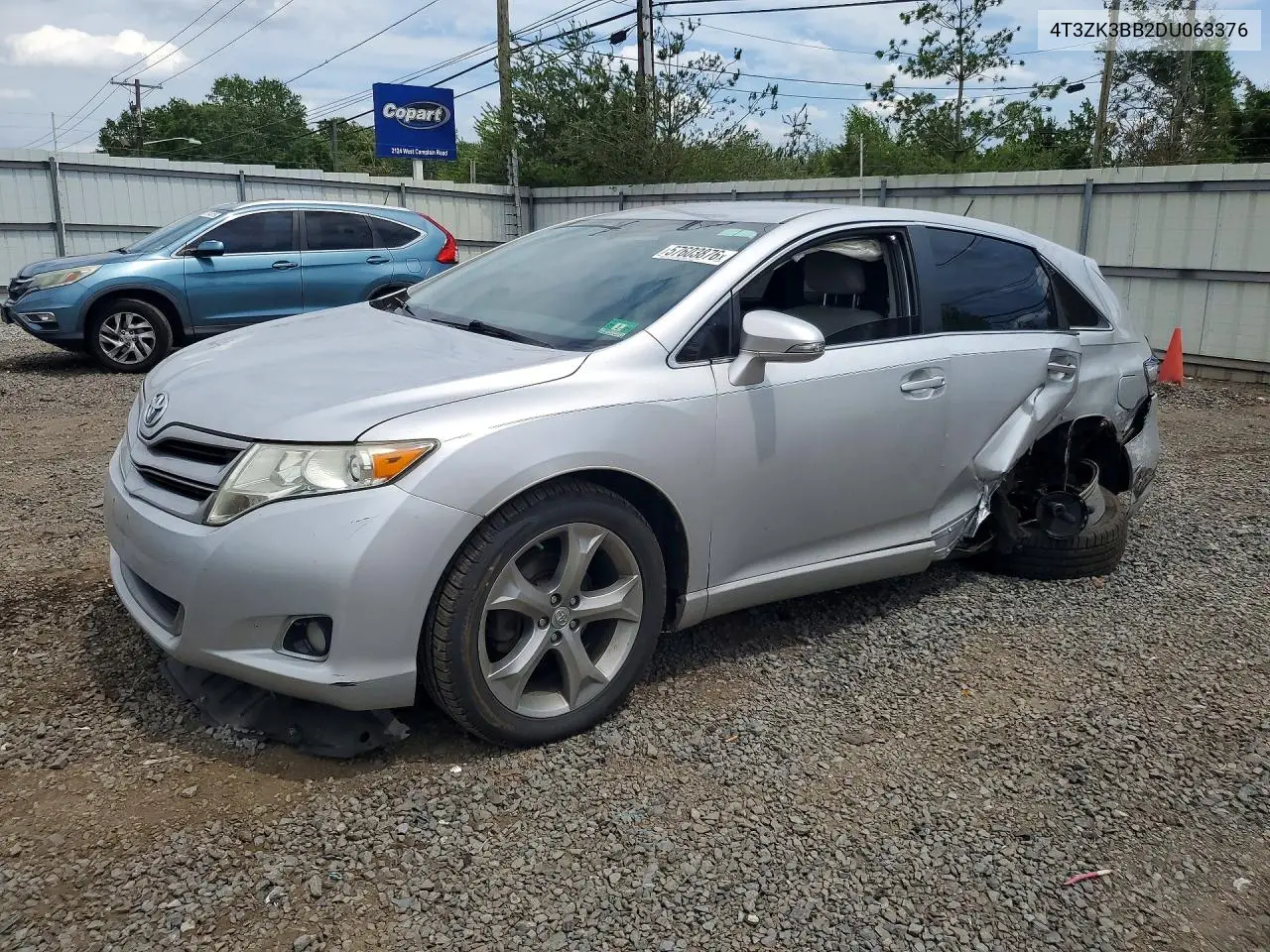 2013 Toyota Venza Le VIN: 4T3ZK3BB2DU063376 Lot: 57603876