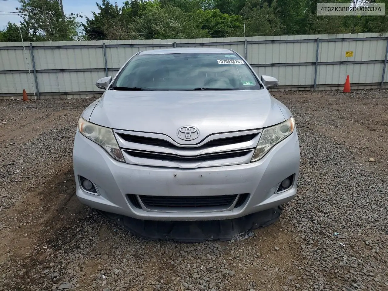 2013 Toyota Venza Le VIN: 4T3ZK3BB2DU063376 Lot: 57603876