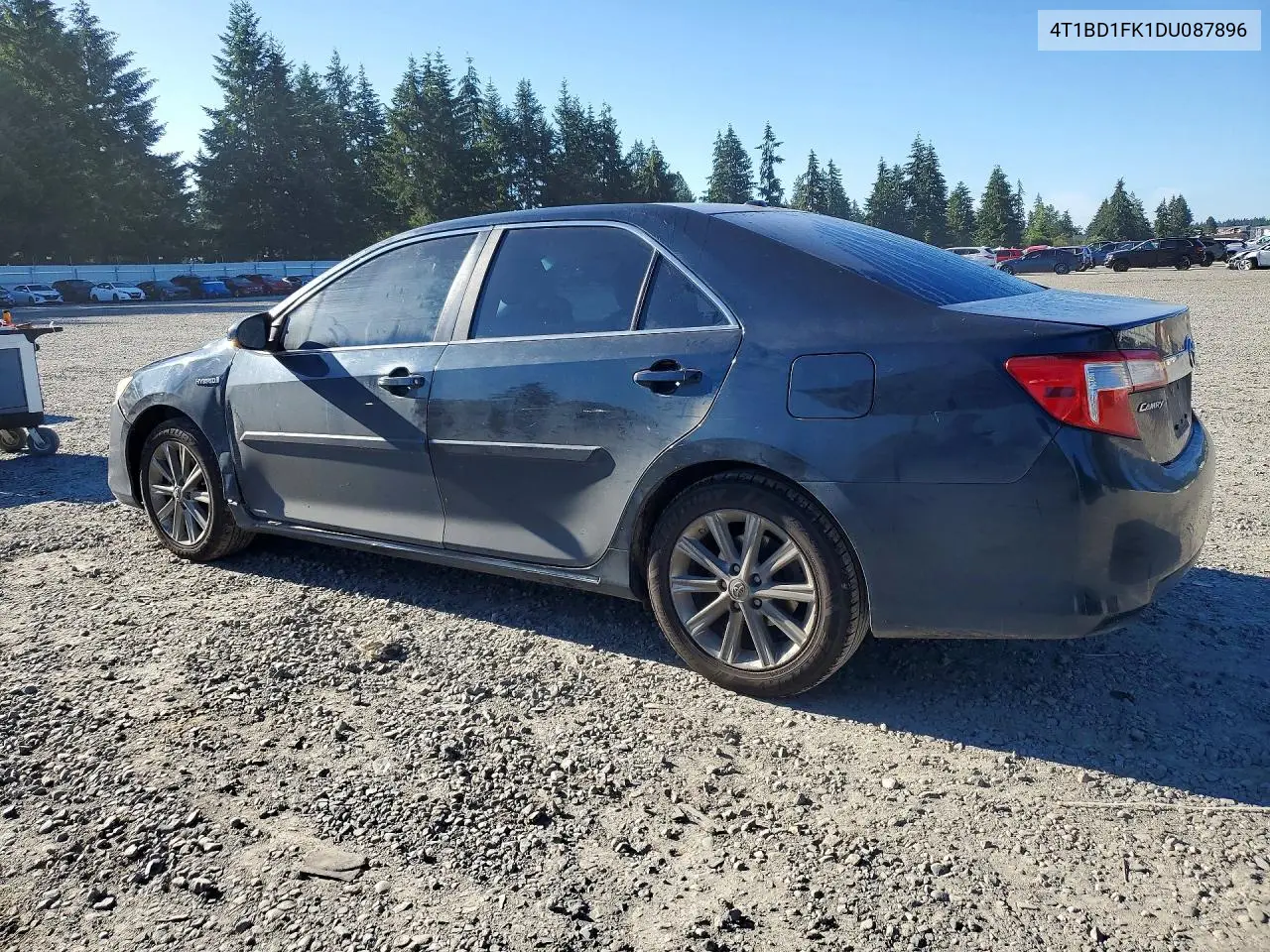 2013 Toyota Camry Hybrid Xle VIN: 4T1BD1FK1DU087896 Lot: 57763496